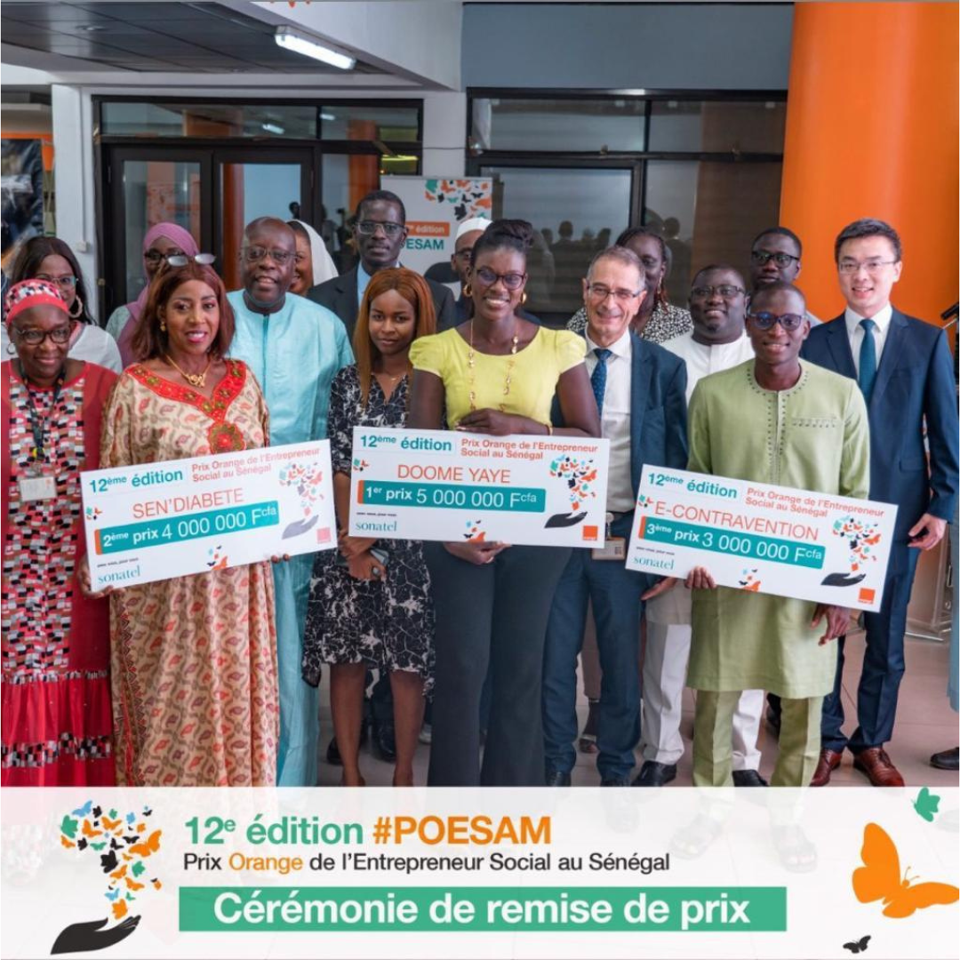 Doom Yaye, Sen’Diabete et E-Contravention, lauréats POESAM 2022 au Sénégal