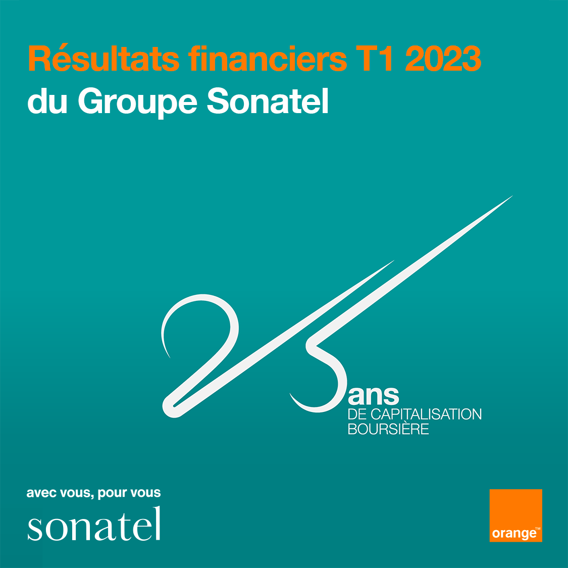 Résultats financiers du 1er trimestre 2023 du Groupe Sonatel