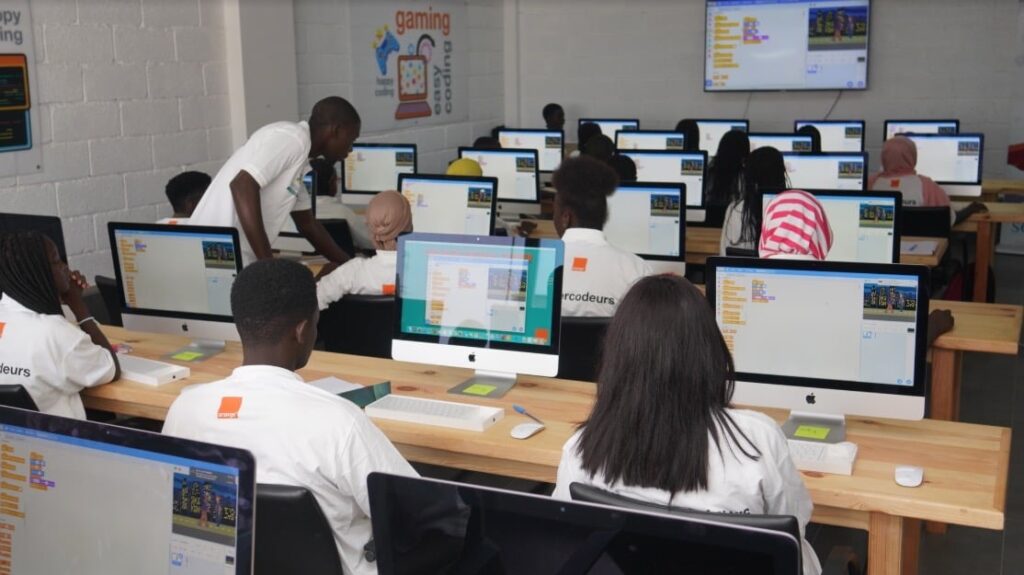 L'école de Code Sonatel Academy située à Orange Digital Center