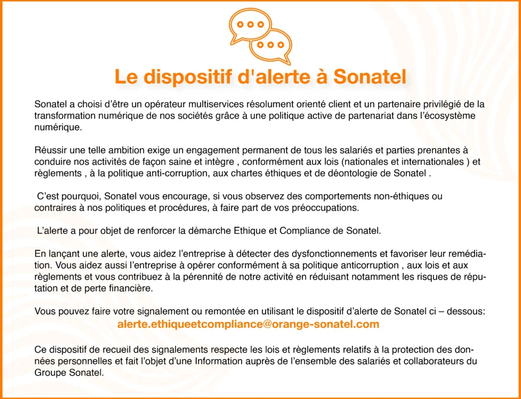 Compliance Sonatel