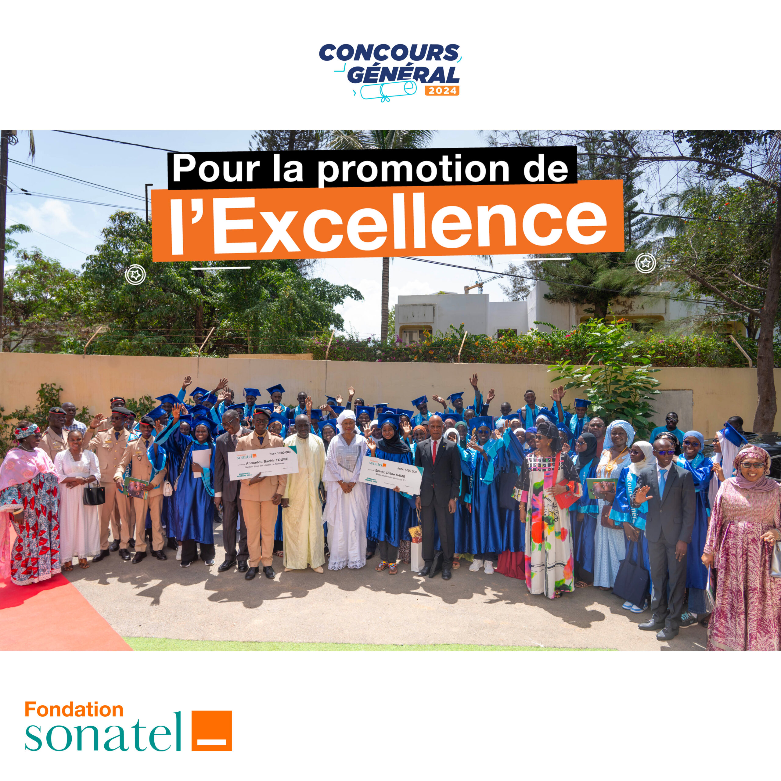 La Fondation Sonatel fête les lauréats du Concours Général