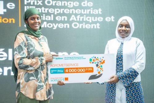 Prix Orange de l’Entrepreneur Social 2024_2e prix_Sonatel