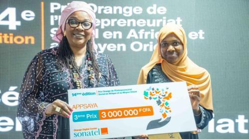 Prix Orange de l’Entrepreneur Social 2024_3e prix_ Sonatel